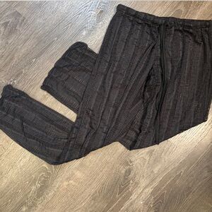 BLACK SWIM COVER UP PANTS